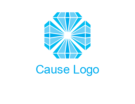 diamonds in square jewelry logo