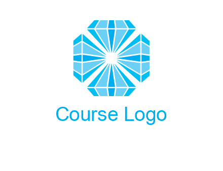 diamonds in square jewelry logo