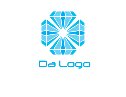 diamonds in square jewelry logo