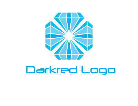 diamonds in square jewelry logo