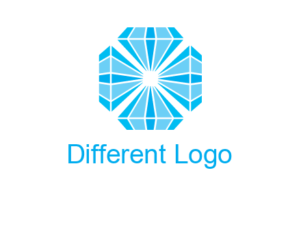 diamonds in square jewelry logo
