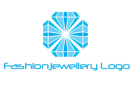 diamonds in square jewelry logo