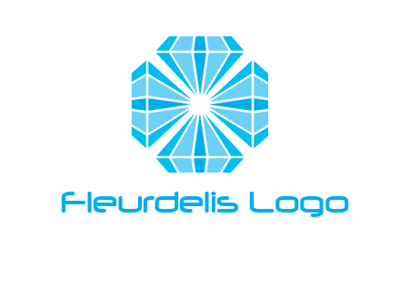 diamonds in square jewelry logo