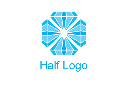 diamonds in square jewelry logo