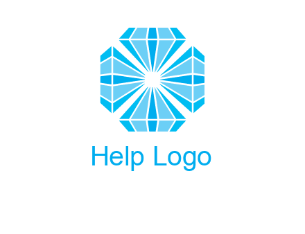 diamonds in square jewelry logo