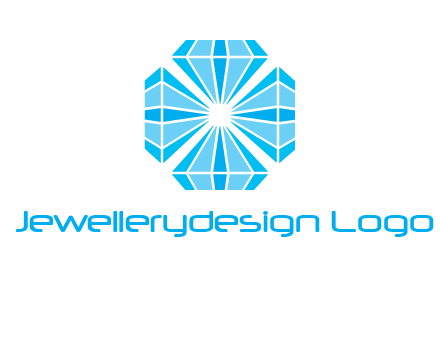 diamonds in square jewelry logo