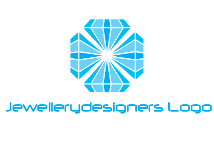 diamonds in square jewelry logo