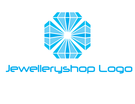 diamonds in square jewelry logo