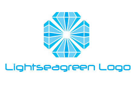 diamonds in square jewelry logo