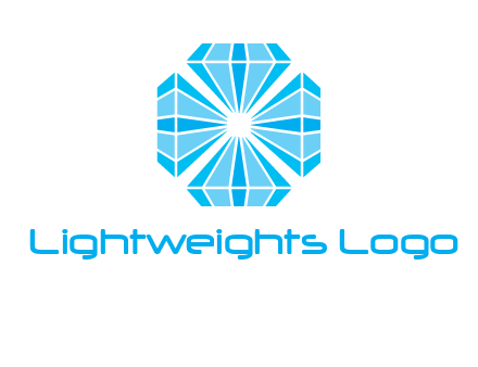 diamonds in square jewelry logo