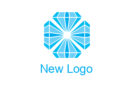 diamonds in square jewelry logo