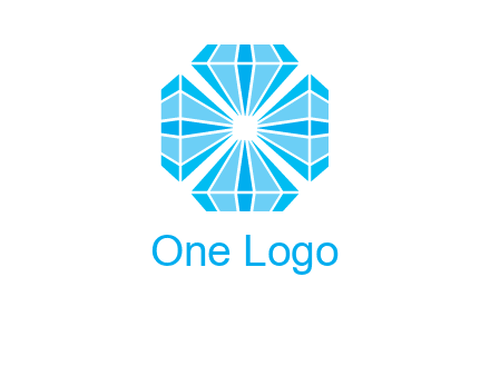 diamonds in square jewelry logo