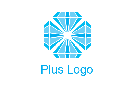diamonds in square jewelry logo