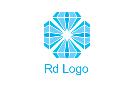 diamonds in square jewelry logo