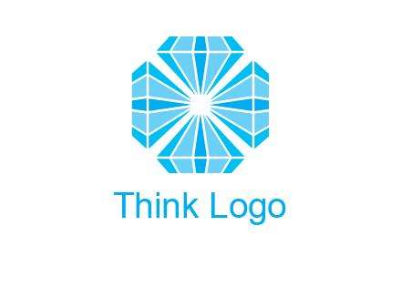 diamonds in square jewelry logo