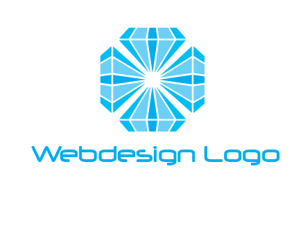 diamonds in square jewelry logo