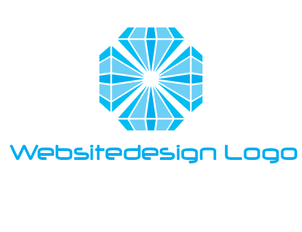 diamonds in square jewelry logo
