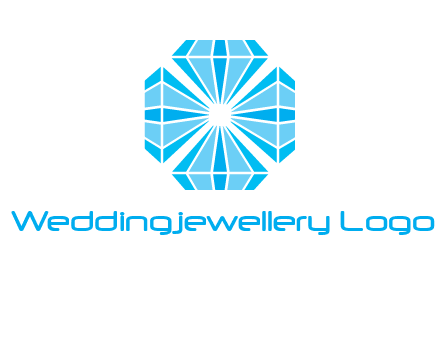 diamonds in square jewelry logo