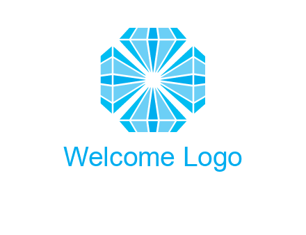 diamonds in square jewelry logo