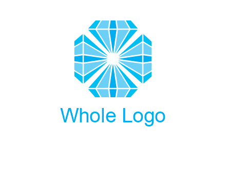diamonds in square jewelry logo