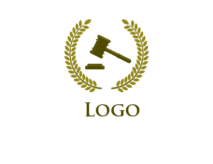 gavel law icon