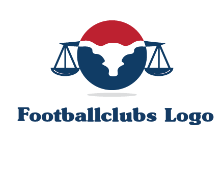 bull face scale law logo