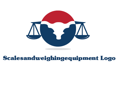 bull face scale law logo