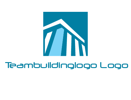 side view of a courthouse