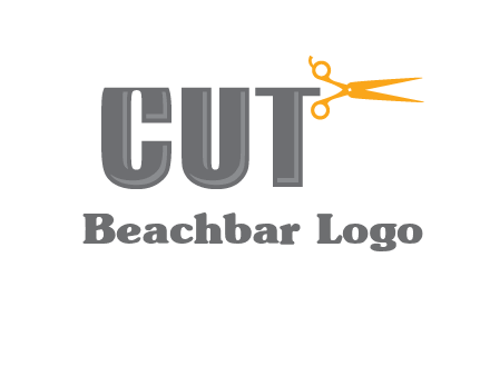 scissor barber logo