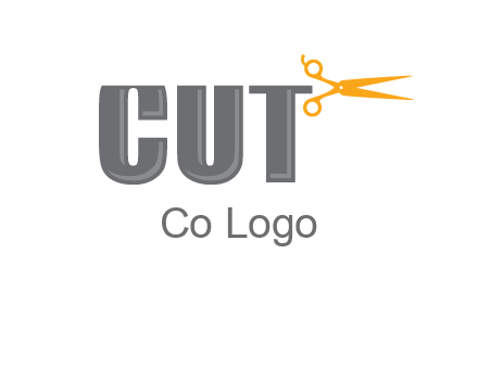 scissor barber logo