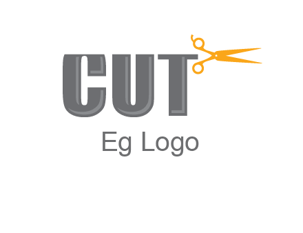 scissor barber logo