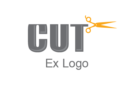 scissor barber logo