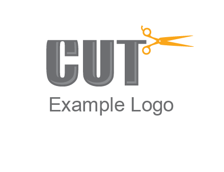 scissor barber logo
