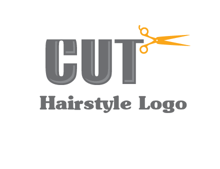 scissor barber logo