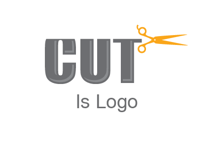 scissor barber logo