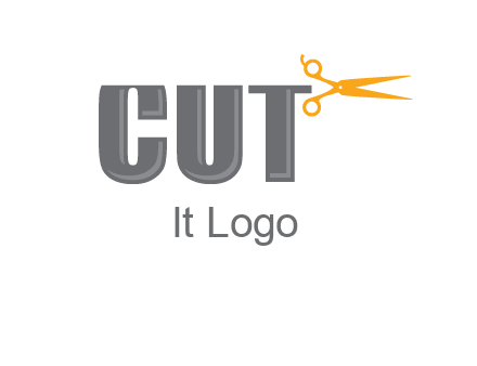 scissor barber logo