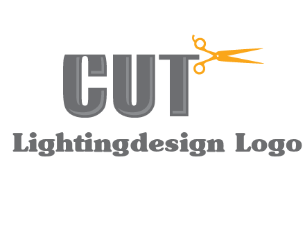 scissor barber logo