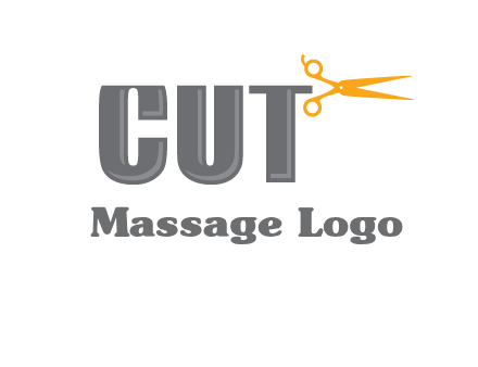 scissor barber logo