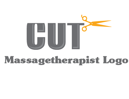 scissor barber logo