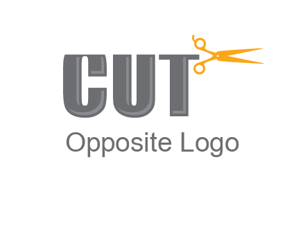 scissor barber logo