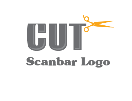 scissor barber logo