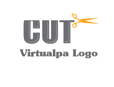 scissor barber logo