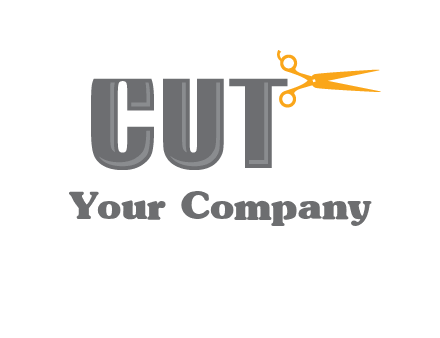 scissor barber logo