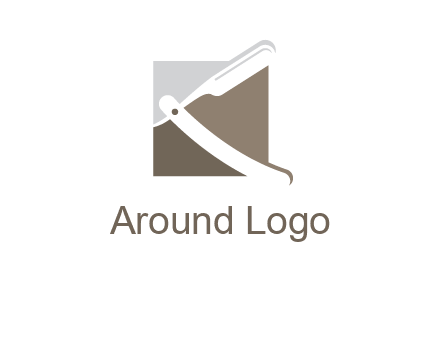 razor barber logo