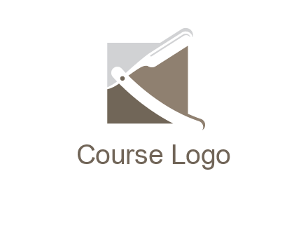 razor barber logo