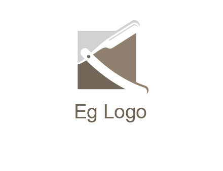 razor barber logo