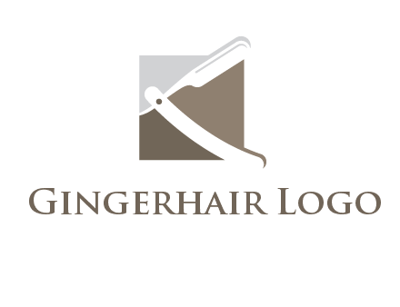 razor barber logo