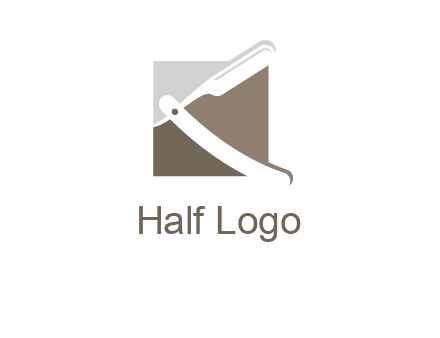 razor barber logo