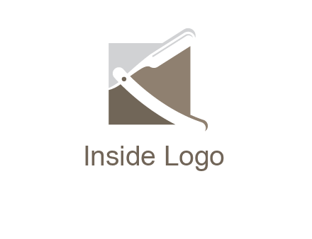 razor barber logo