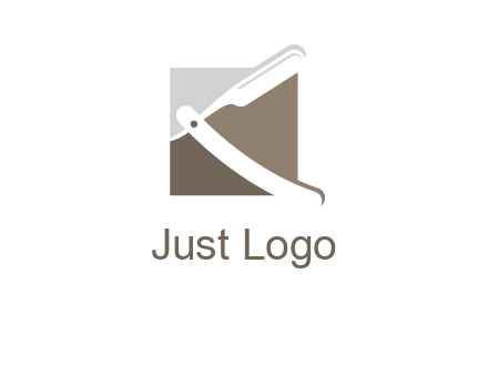 razor barber logo